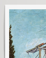 After Hover: Vincent van Gogh - Museum-Poster Brücke von Langlois