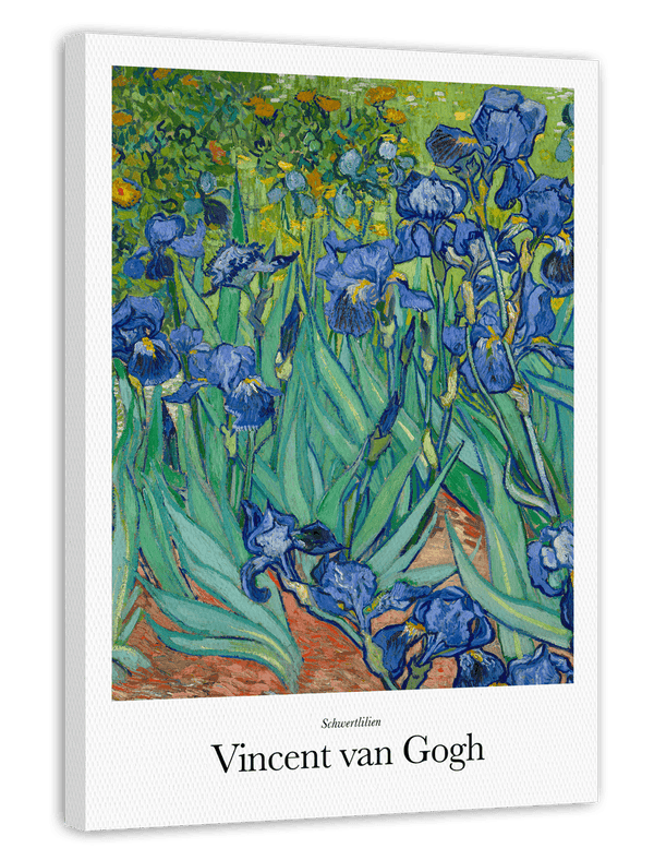 Vincent van Gogh - Museum-Poster Schwertlinien
