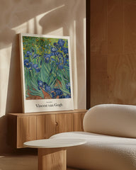 After Hover: Vincent van Gogh - Museum-Poster Schwertlinien