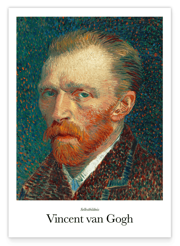 Vincent van Gogh - Museum-Poster Selbstbildnis