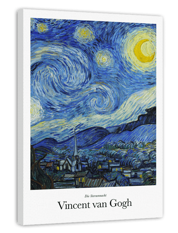 Vincent van Gogh - Museum-Poster Die Sternennacht