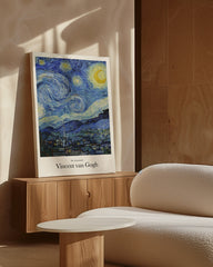 After Hover: Vincent van Gogh - Museum-Poster Die Sternennacht