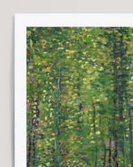 After Hover: Vincent van Gogh - Museum-Poster Bäume und Unterholz