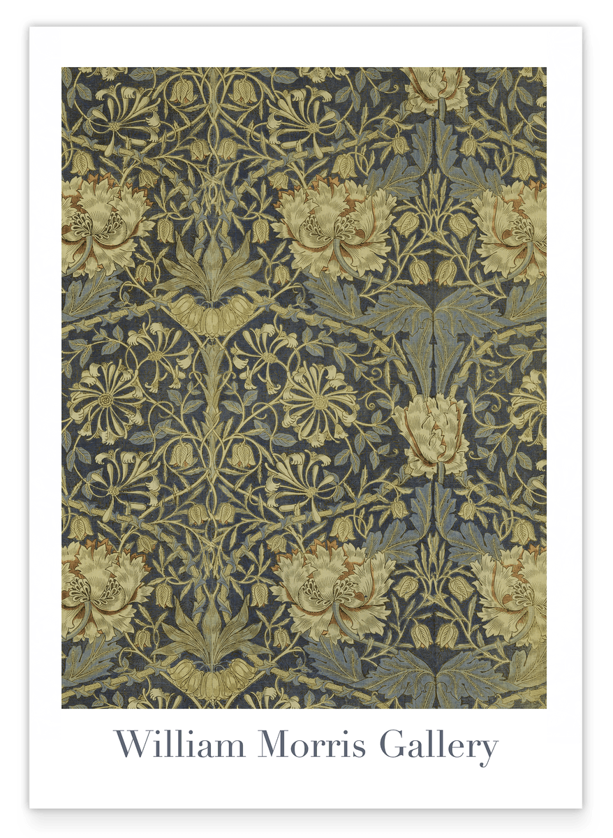 William Morris Jagd - Museum-Poster Rosenmuster