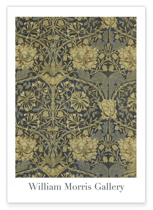 William Morris Jagd - Museum-Poster Rosenmuster