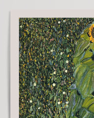 After Hover: Gustav Klimt - Museum-Poster Die Sonnenblume
