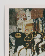 After Hover: Gustav Klimt - Museum-Poster Beethovenfries II