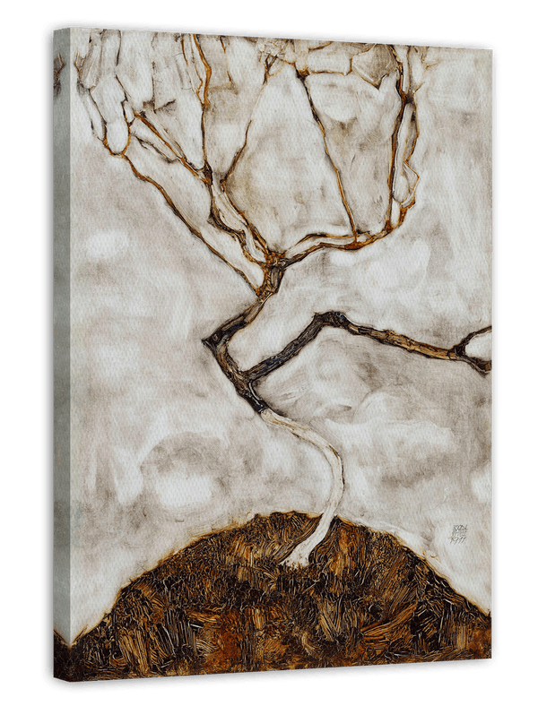 Egon Schiele - Kleiner Baum im Spätherbst