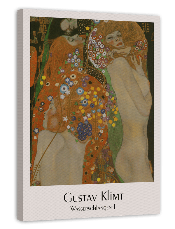 Gustav Klimt - Museum-Poster Wasserschlangen II