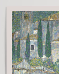 After Hover: Gustav Klimt - Museum-Poster Kirche in Cassone