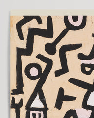 After Hover: Paul Klee - Museum-Poster Das Flugblatt des Komödianten