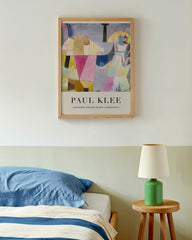 After Hover: Paul Klee - Museum-Poster Schwarze Säulen in der Landschaft