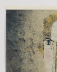 After Hover: Paul Klee - Museum-Poster Portrait eines gelben Mannes