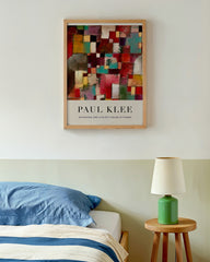 After Hover: Paul Klee - Museum-Poster Rotgrüne und violett-gelbe Rhythmen