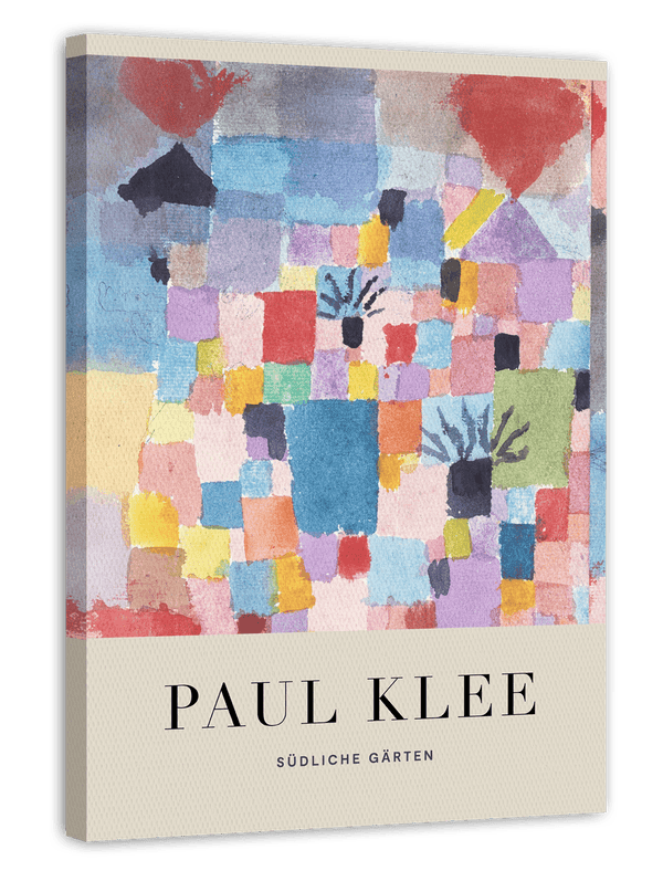 Paul Klee - Museum-Poster Südliche Gärten