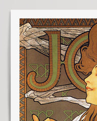 After Hover: Alfons Mucha - Museum-Poster Rauchende Frau I - JOB