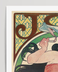 After Hover: Alfons Mucha - Museum-Poster Rauchende Frau II - JOB