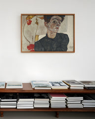 After Hover: Egon Schiele - Selbstportrait mit Physalis