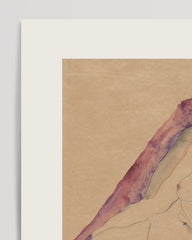 After Hover: Egon Schiele - Museum-Poster I Zwei Liegende