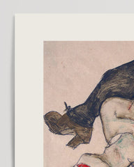 After Hover: Egon Schiele - Museum-Poster I Sich liebende Frauen