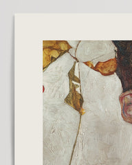 After Hover: Egon Schiele - Museum-Poster I Selbstportait mit Physalis