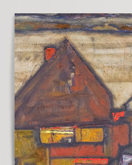 After Hover: Egon Schiele - Museum-Poster II Häuser mit bunter Wäsche