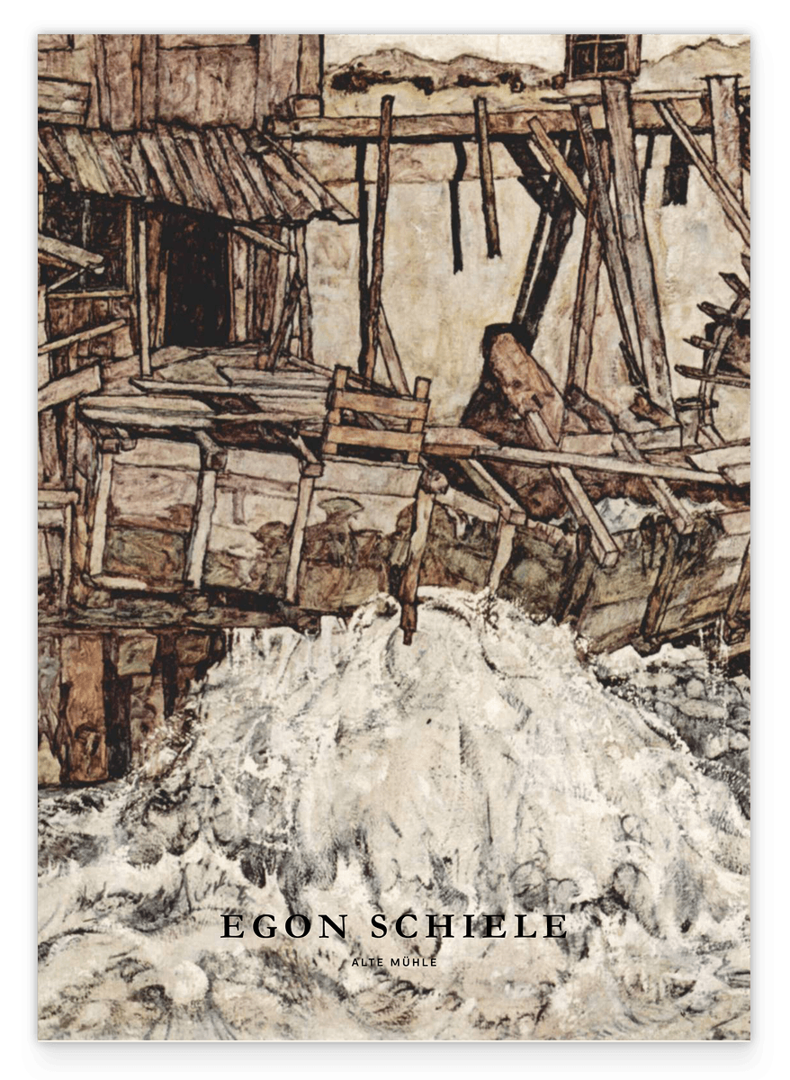 Egon Schiele - Museum-Poster II Alte Mühle