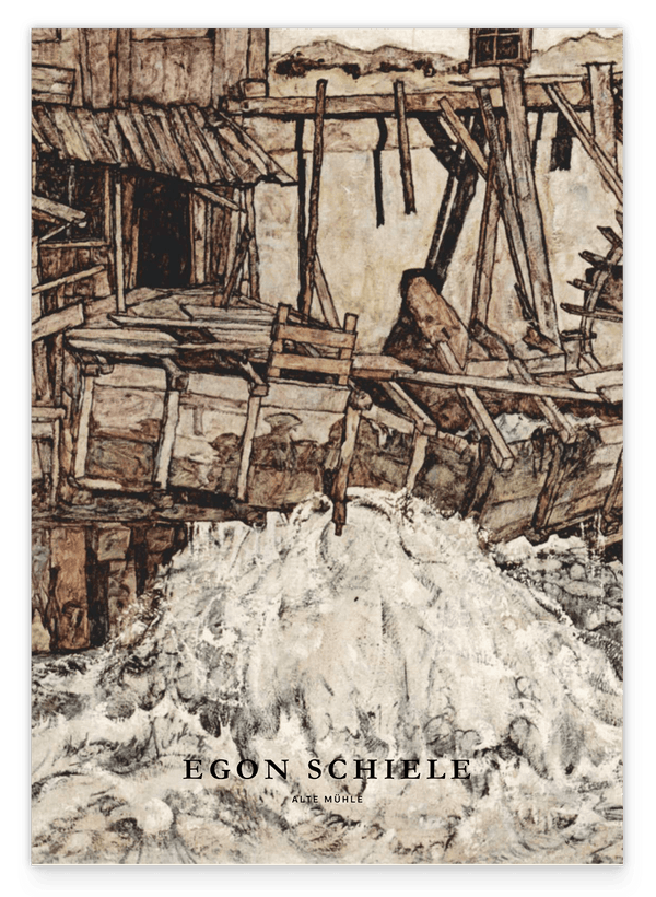 Egon Schiele - Museum-Poster II Alte Mühle