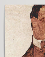 After Hover: Egon Schiele - Museum-Poster II Portrait von Arthur Rössler