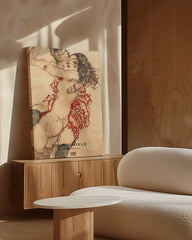 After Hover: Egon Schiele - Museum-Poster II Zwei sich umarmende Frauen