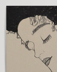 After Hover: Egon Schiele - Museum-Poster II Portrait von Gerti Schiele