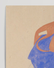 After Hover: Egon Schiele - Museum-Poster II Stehendes Mädchen, Rückansicht