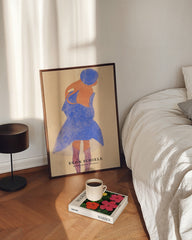 After Hover: Egon Schiele - Museum-Poster II Stehendes Mädchen, Rückansicht