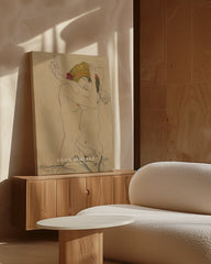 After Hover: Egon Schiele - Museum-Poster II Zwei Frauen umarmen sich