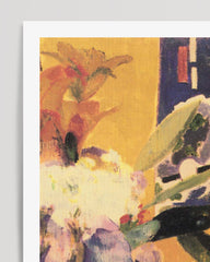 After Hover: Paul Gauguin - Museum-Poster Stillleben mit japanischer Grafik