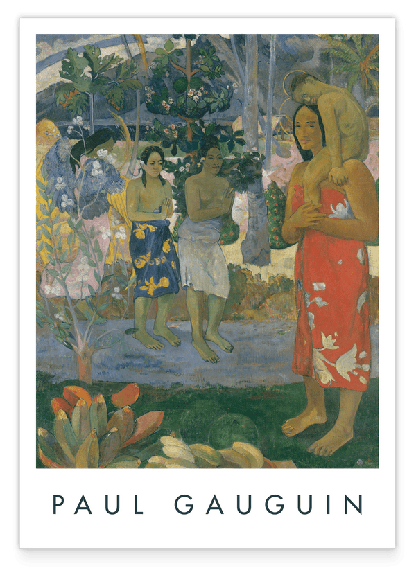 Paul Gauguin - Museum-Poster La Orana Maria (Gegrüßet seist du Maria)