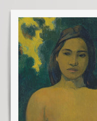 After Hover: Paul Gauguin - Museum-Poster Zwei tahitische Frauen