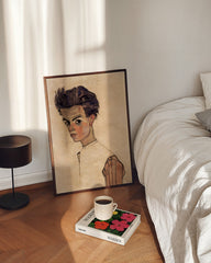 After Hover: Egon Schiele - Selbstportrait