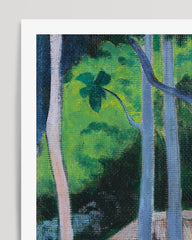 After Hover: Paul Gauguin - Museum-Poster  Cabane sous les Arbres