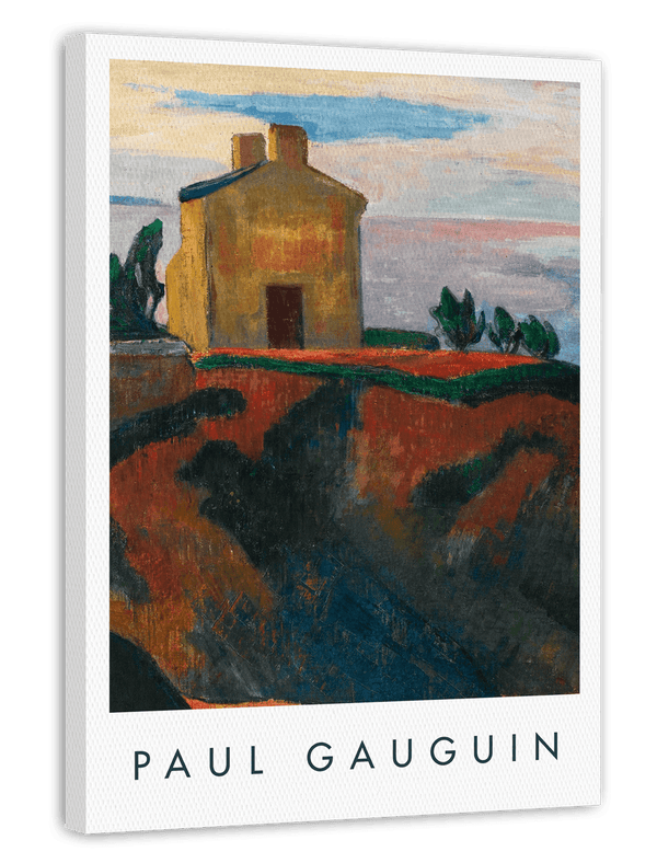 Paul Gauguin - Museum-Poster La Maison du Pan-Du
