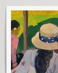 After Hover: Paul Gauguin - Museum-Poster Die Siesta