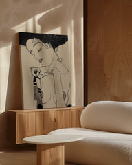 After Hover: Egon Schiele - Portrait von Gerti Schiele