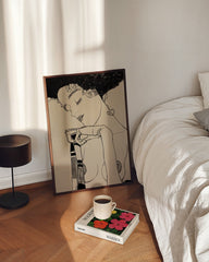 After Hover: Egon Schiele - Portrait von Gerti Schiele