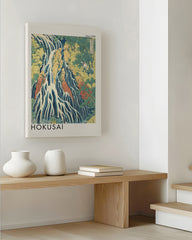 After Hover: Katsushika Hokusai - Museum-Poster Kirifuri-Wasserfall am Kurokami-Berg in Shimotsuke