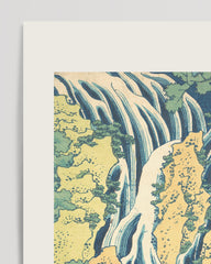 After Hover: Katsushika Hokusai - Museum-Poster Kirifuri-Wasserfall am Kurokami-Berg in Shimotsuke