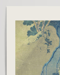 After Hover: Katsushika Hokusai - Museum-Poster Kiyotaki Kannon Wasserfall bei Sakanoshita am Tōkaidō (Tōkaidō Sakanoshita Kiyotaki Kannon)