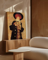 After Hover: Egon Schiele - Frau mit schwarzem Hut