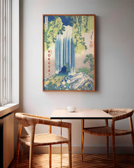 After Hover: Katsushika Hokusai - Museum-Poster II Yōrō-Wasserfall in der Provinz Mino (Mino no Yōrō no taki)