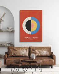 After Hover: Hilma af Klint - Museum-Poster Der Schwan, Nr. 17 (1915)