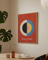 After Hover: Hilma af Klint - Museum-Poster Der Schwan, Nr. 17 (1915)